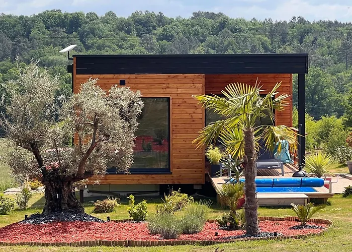 And Bulles بيت خشبي Le Fleix